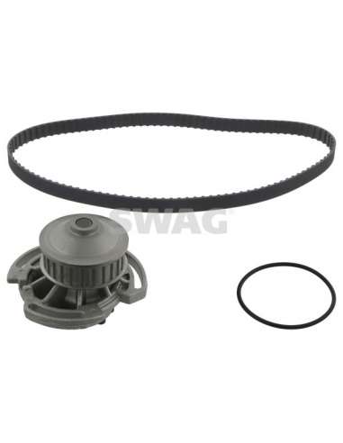 Bomba de agua + kit correa distribución Swag 30 94 5139 - SWAG JGO DE CORREAS CON BO