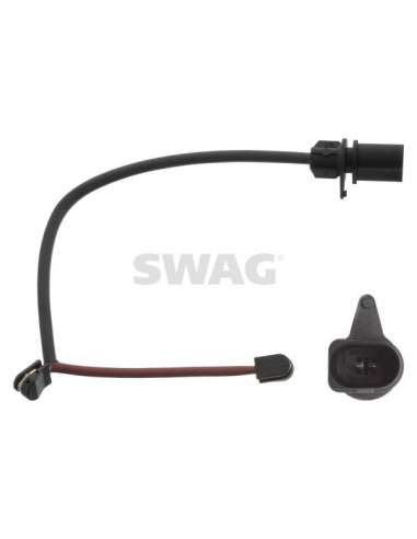 Contacto de aviso, desgaste de los frenos Del. Izq. Swag 30 94 5230 - SWAG SENSOR DE ABRASION