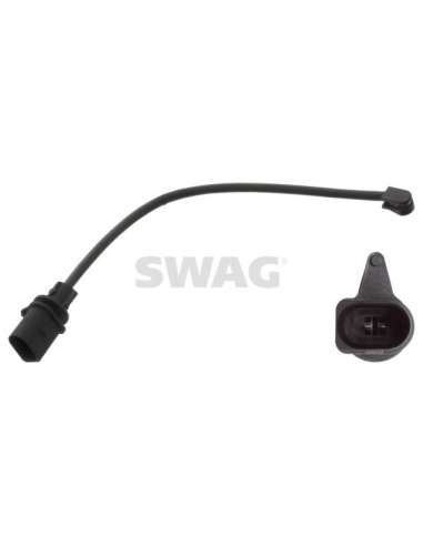 Contacto de aviso, desgaste de los frenos Del. Izq. Swag 30 94 5233 - SWAG SENSOR DE ABRASION