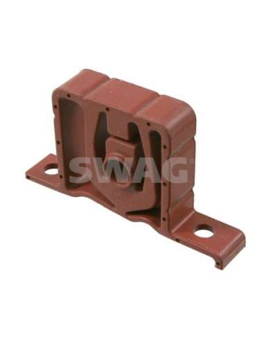 Soporte, sistema de escape Swag 32 92 3482 - SWAG SOPORTE DE GOMA PARA MEYLE-ORIGINAL Quality