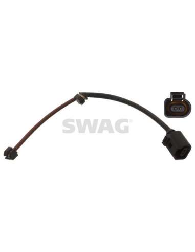 Contacto de aviso, desgaste de los frenos Tras. Swag 38 94 4556 - SWAG SENSOR DE ABRASION