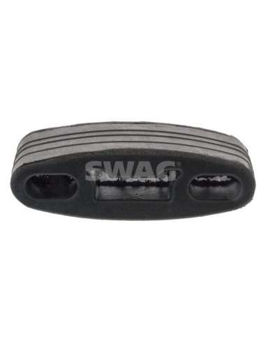 Soporte, sistema de escape Swag 40 90 4706 - SWAG SOPORTE DE GOMA PARA MEYLE-ORIGINAL Quality