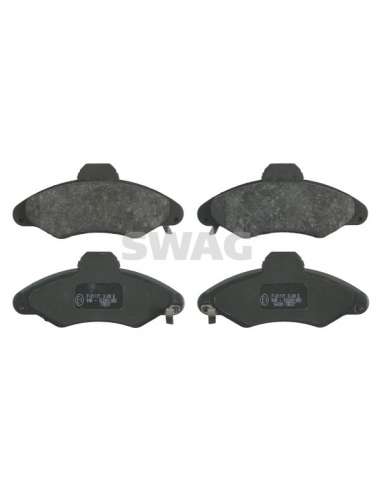 Juego de pastillas de freno Del. Swag 50 91 6039 - SWAG JGO PASTILLAS DE FREN