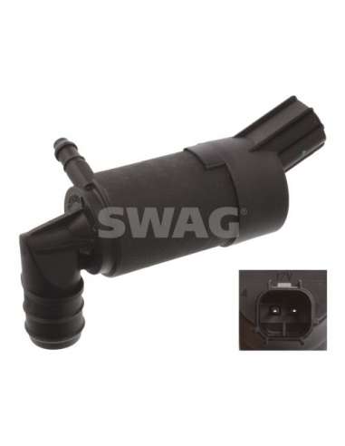 Bomba de agua de lavado, lavado de parabrisas Swag 50 94 5038 - SWAG BOMBA LIMPIAPARABRISA