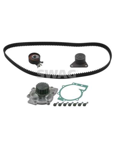 Bomba de agua + kit correa distribución Swag 55 93 2813 - SWAG JGO DE CORREAS CON BO