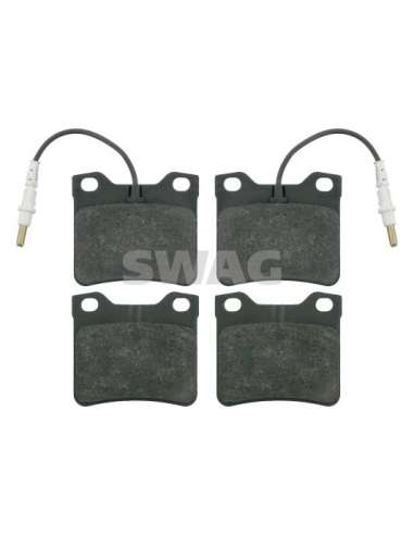 Juego de pastillas de freno Tras. Swag 62 91 6137 - SWAG JGO PASTILLAS DE FREN