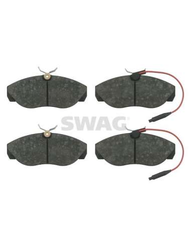 Juego de pastillas de freno Del. Swag 62 91 6240 - SWAG JGO PASTILLAS DE FREN