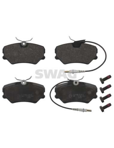 Juego de pastillas de freno Del. Swag 62 91 6818 - SWAG JGO PASTILLAS DE FREN