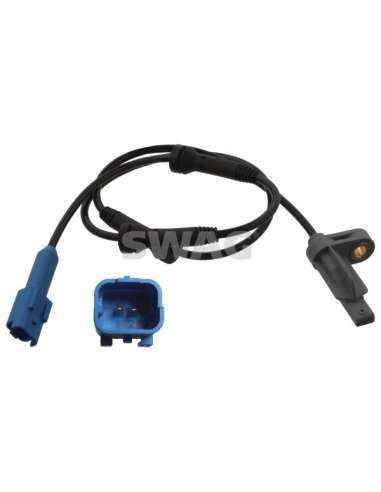 Sensor, revoluciones de la rueda Tras. Swag 62 94 5557 - SWAG SENSOR ABS