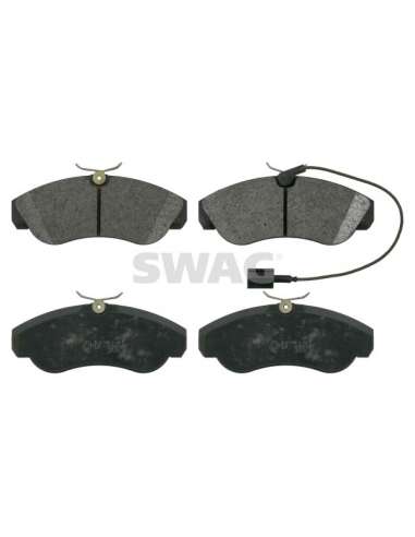 Juego de pastillas de freno Del. Swag 70 91 6392 - SWAG JGO PASTILLAS DE FREN