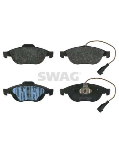 Juego de pastillas de freno Del. Swag 74 91 6293 - SWAG JGO PASTILLAS DE FREN