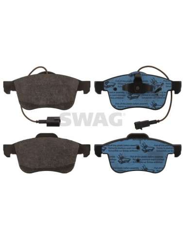 Juego de pastillas de freno Del. Swag 74 91 6881 - SWAG JGO PASTILLAS DE FREN