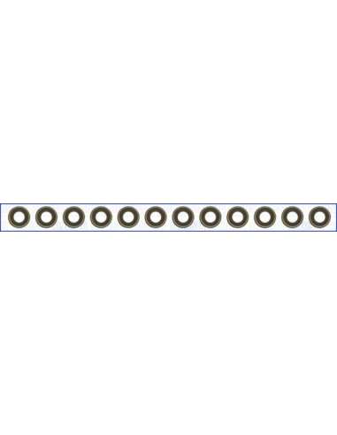 Juego de juntas, vástago de válvula Ajusa 57004000 - JUEGO RETENES VALVULA PERK