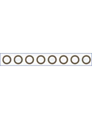 Juego de juntas, vástago de válvula Ajusa 57004400 - JUEGO RETENES VALVULA VOLK
