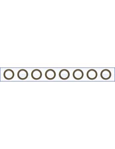 Juego de juntas, vástago de válvula Ajusa 57005800 - JUEGO RETENES VALVULA TOYO
