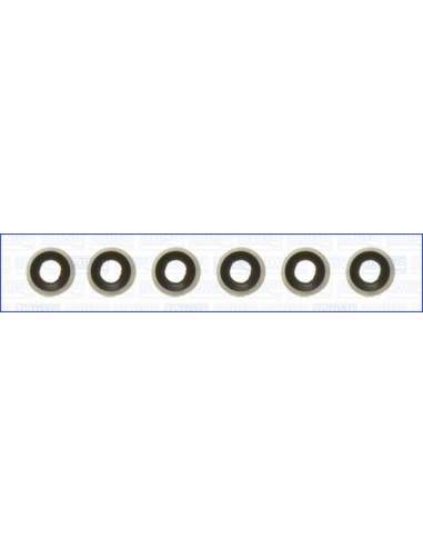 Juego de juntas, vástago de válvula Ajusa 57006700 - JUEGO RETENES VALVULA LOMB