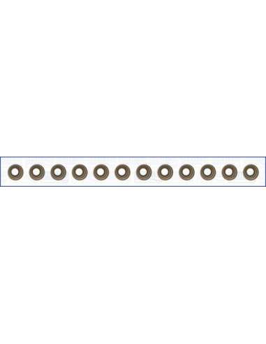 Juego de juntas, vástago de válvula Ajusa 57008600 - JUEGO RETENES VALVULA TOYO