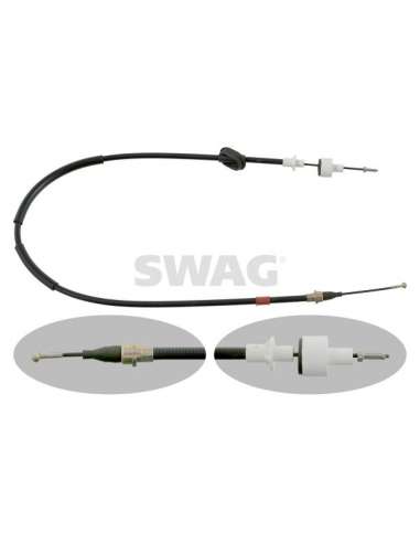 Cable de accionamiento, accionamiento del embrague Swag 99 90 6236 - SWAG CABLE DE MANDO DE EMB