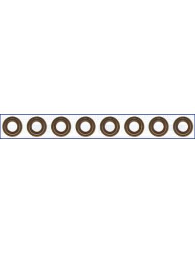 Juego de juntas, vástago de válvula Ajusa 57016200 - JUEGO RETENES VALVULA TOYO