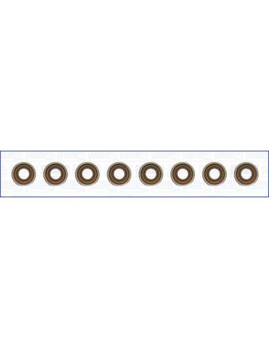 Juego de juntas, vástago de válvula Ajusa 57018100 - JUEGO RETENES VALVULA NISS