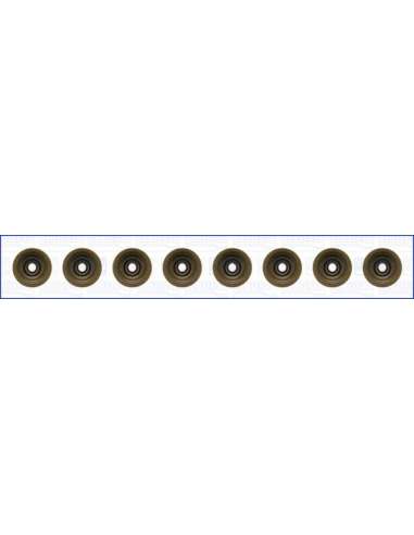 Juego de juntas, vástago de válvula Ajusa 57025100 - JUEGO RETENES VALVULA ROVE