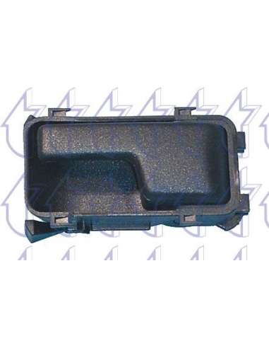 Manecilla de puerta Triclo 124875 - MANEC.INT.IZDA. NEGRA UNO