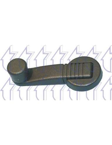 Manecilla de puerta Triclo 125435 - MANEC.CRISTAL GRIS CLIO,S-5