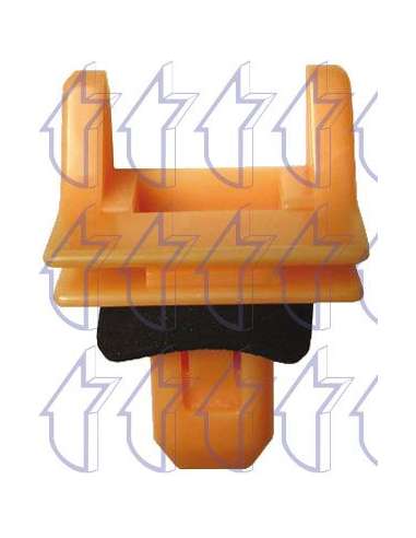 Clip, listón Triclo 163526 - FIJ. REVEST. TOYOTA NARANJA