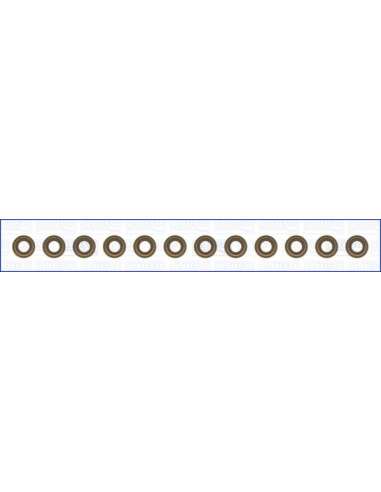 Juego de juntas, vástago de válvula Ajusa 57049800 - JUEGO RETENES VALVULA NISS