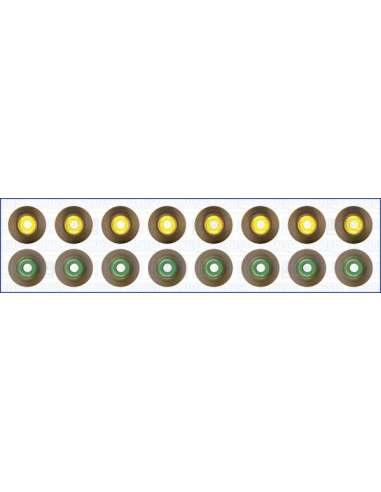 Juego de juntas, vástago de válvula Ajusa 57066000 - JUEGO RETENES VALVULA