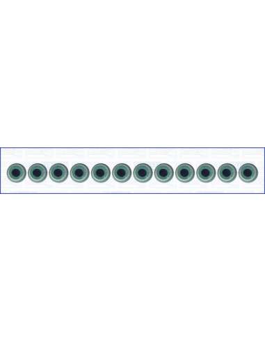 Juego de juntas, vástago de válvula Ajusa 57067000 - JUEGO RETENES VALVULA