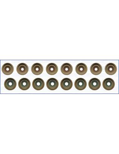 Juego de juntas, vástago de válvula Ajusa 57067700 - JUEGO RETENES VALVULA