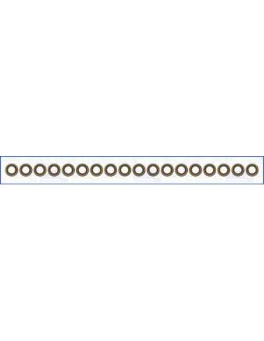 Juego de juntas, vástago de válvula Ajusa 57072000 - JUEGO RETENES VALVULA