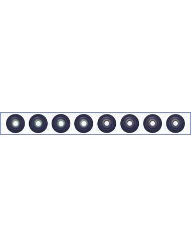 Juego de juntas, vástago de válvula Ajusa 57072200 - JUEGO RETENES VALVULA