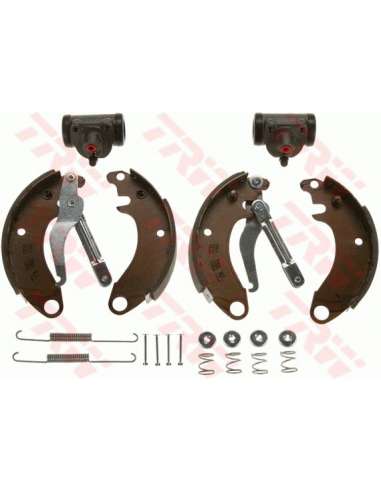 Juego de zapatas de frenos Trw BK1104 - KIT DE FRENO Brake Kit
