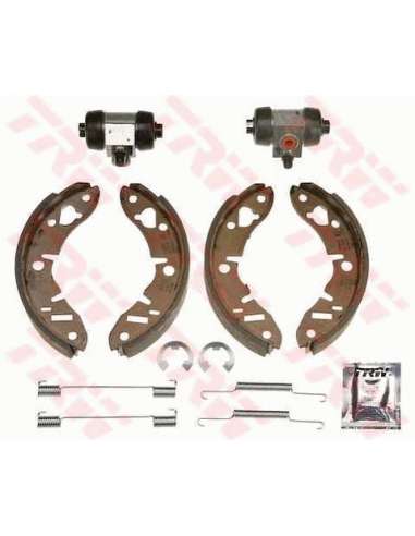 Juego de zapatas de frenos Trw BK1850 - KIT DE FRENO Brake Kit