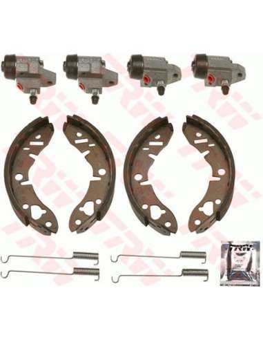 Juego de zapatas de frenos Trw BK1851 - KIT DE FRENO Brake Kit