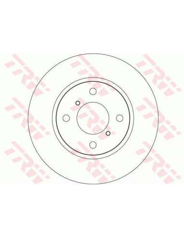 Disco de freno Trw DF4131 - TRW JGO DISCOS FRENO