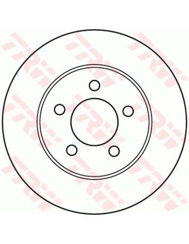 Disco de freno Trw DF4885S - TRW DISCO FRENO