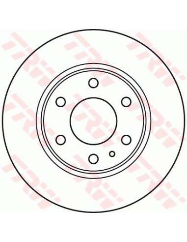 Disco de freno Trw DF4992S - TRW DISCO FRENO