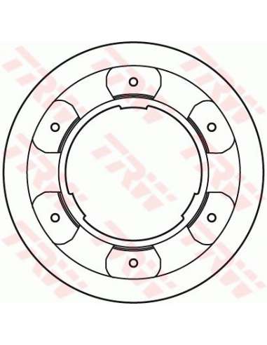 Disco de freno Trw DF4993S - TRW DISCO FRENO