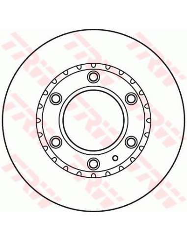 Disco de freno Trw DF6034S - TRW DISCO FRENO PROEQUIP