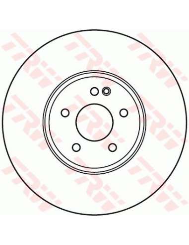 Disco de freno Trw DF6074S - TRW DISCO FRENO PROEQUIP