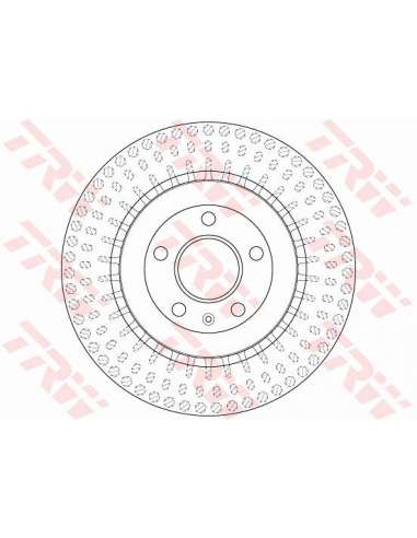 Disco de freno Trw DF6175S - TRW DISCO FRENO PROEQUIP