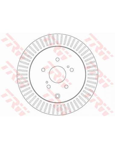 Disco de freno Trw DF6351 - TRW JGO DISCOS FRENO PROEQUIP