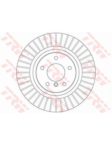 Disco de freno Trw DF6352S - TRW DISCO FRENO PROEQUIP