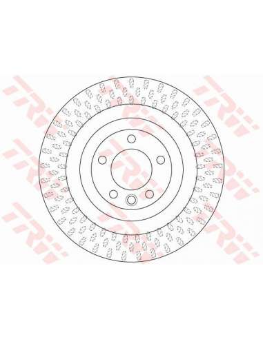 Disco de freno Trw DF6505S - TRW DISCO FRENO PROEQUIP