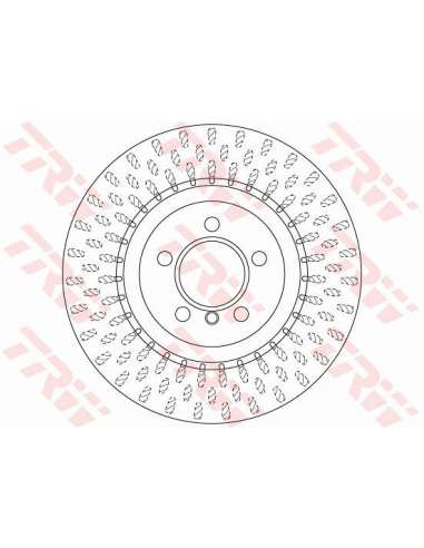 Disco de freno Trw DF6506S - TRW DISCO FRENO PROEQUIP