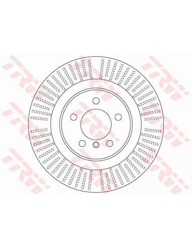 Disco de freno Trw DF6507S - TRW DISCO FRENO PROEQUIP