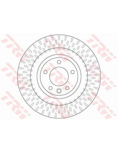 Disco de freno Trw DF6528S - TRW DISCO FRENO PROEQUIP